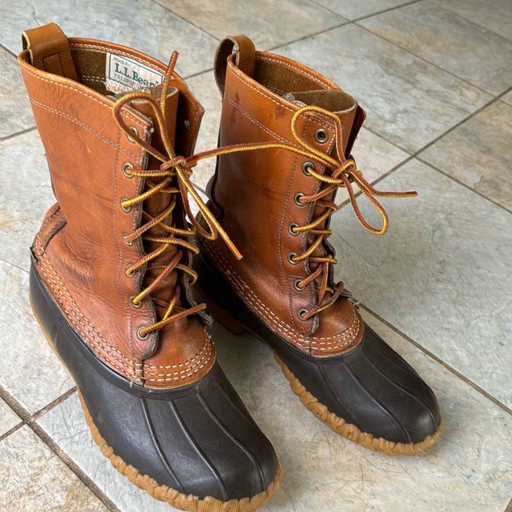 Vintage L.L. Bean 8” Hunting Shoe size 8